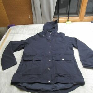 The North Face Jacket Womens XL Blue Waterproof Hooded Ripstop Kepplier Rain
